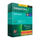 โปรแกรมแอนตไวรส Kaspersky Anti Virus 1 PC 1 Year Renewal 2022