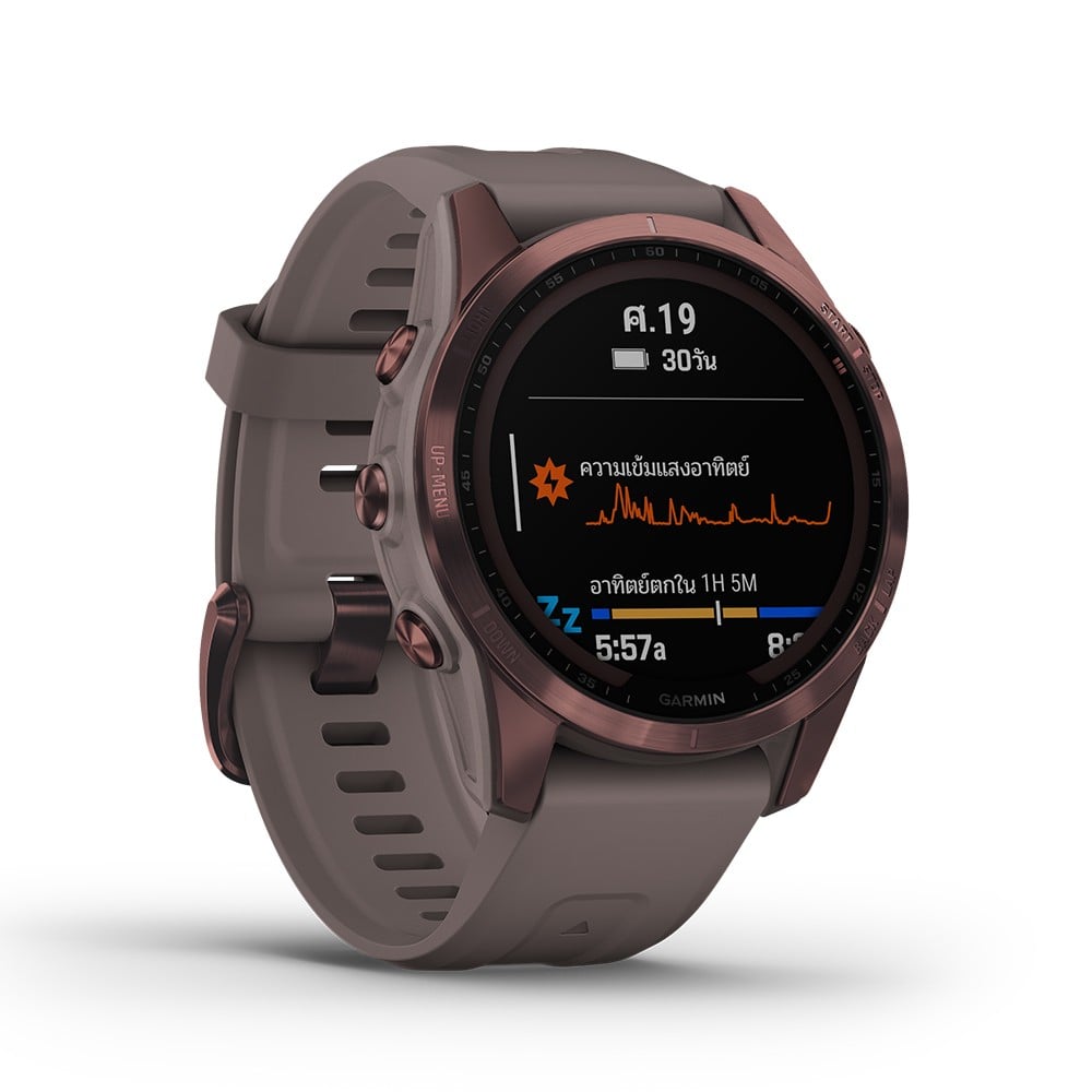 สมารทวอทช Garmin Smartwatch fenix 7S Sap Solar Dark Bronze Ti w