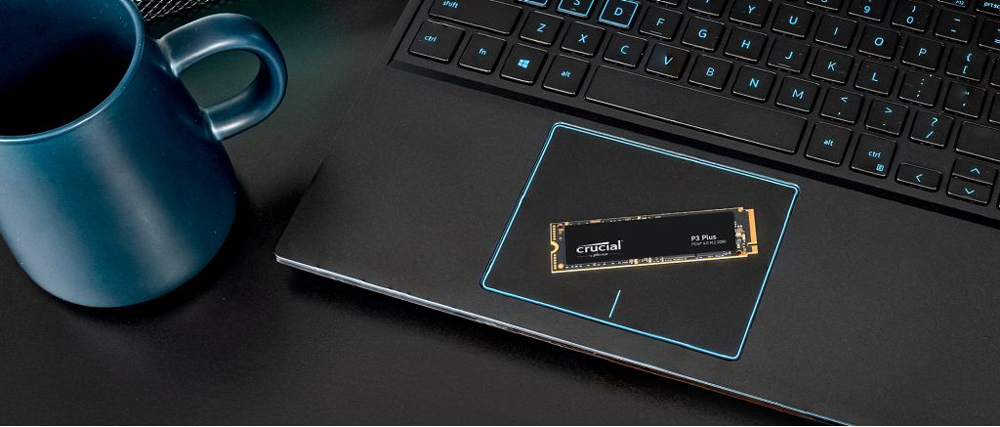 การดเอสเอสด Crucial SSD P3 Plus 2TB M 2 PCIe NVMe R5000MB s W4200MB s