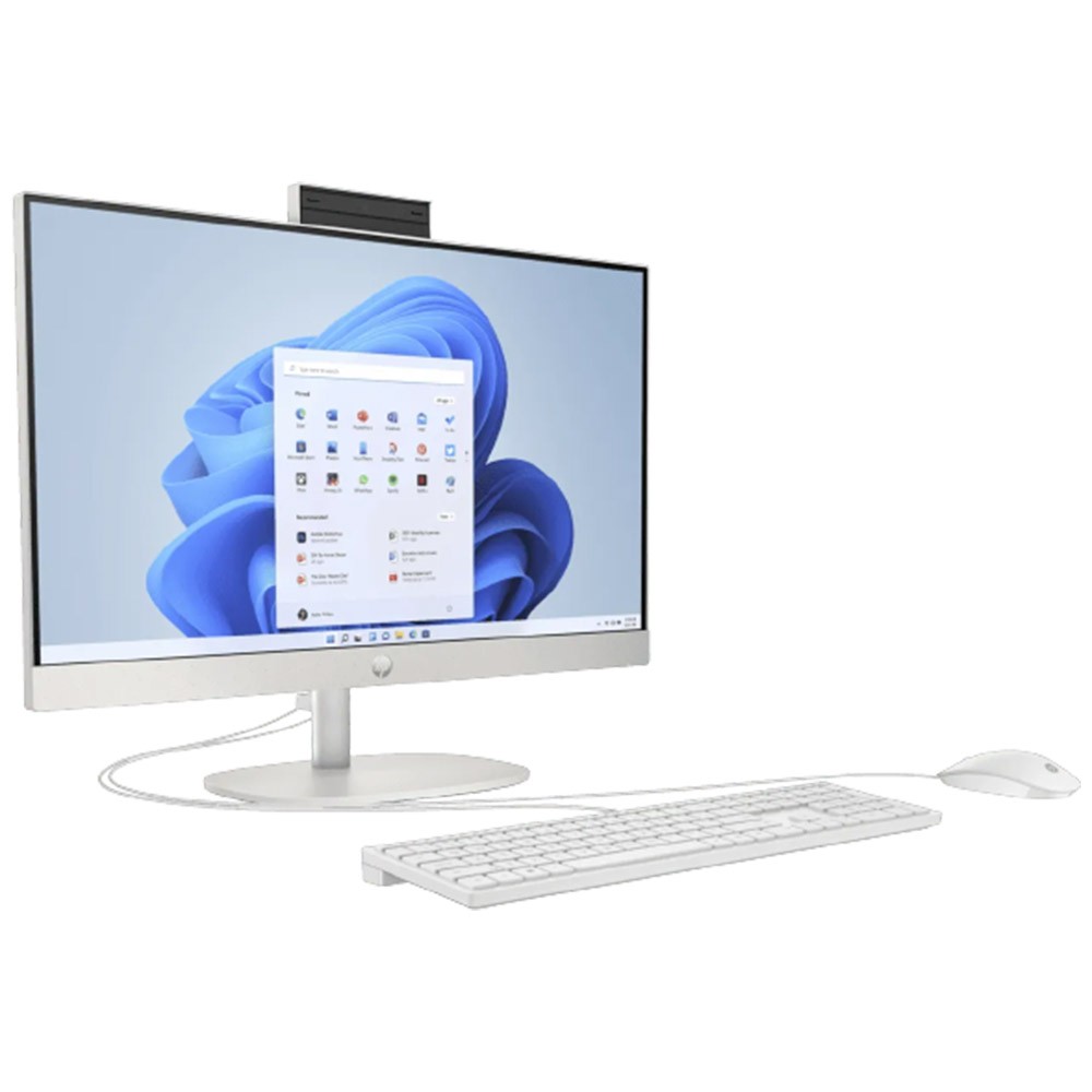 Hp Desktop Aio Essential Pc Cr D Shell White