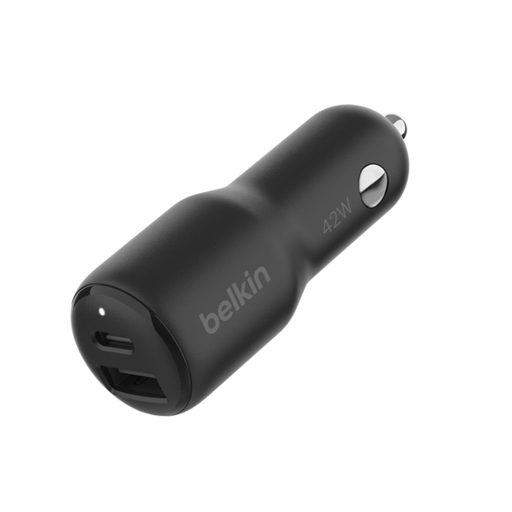 Belkin Car Charger Usb A Usb C Black