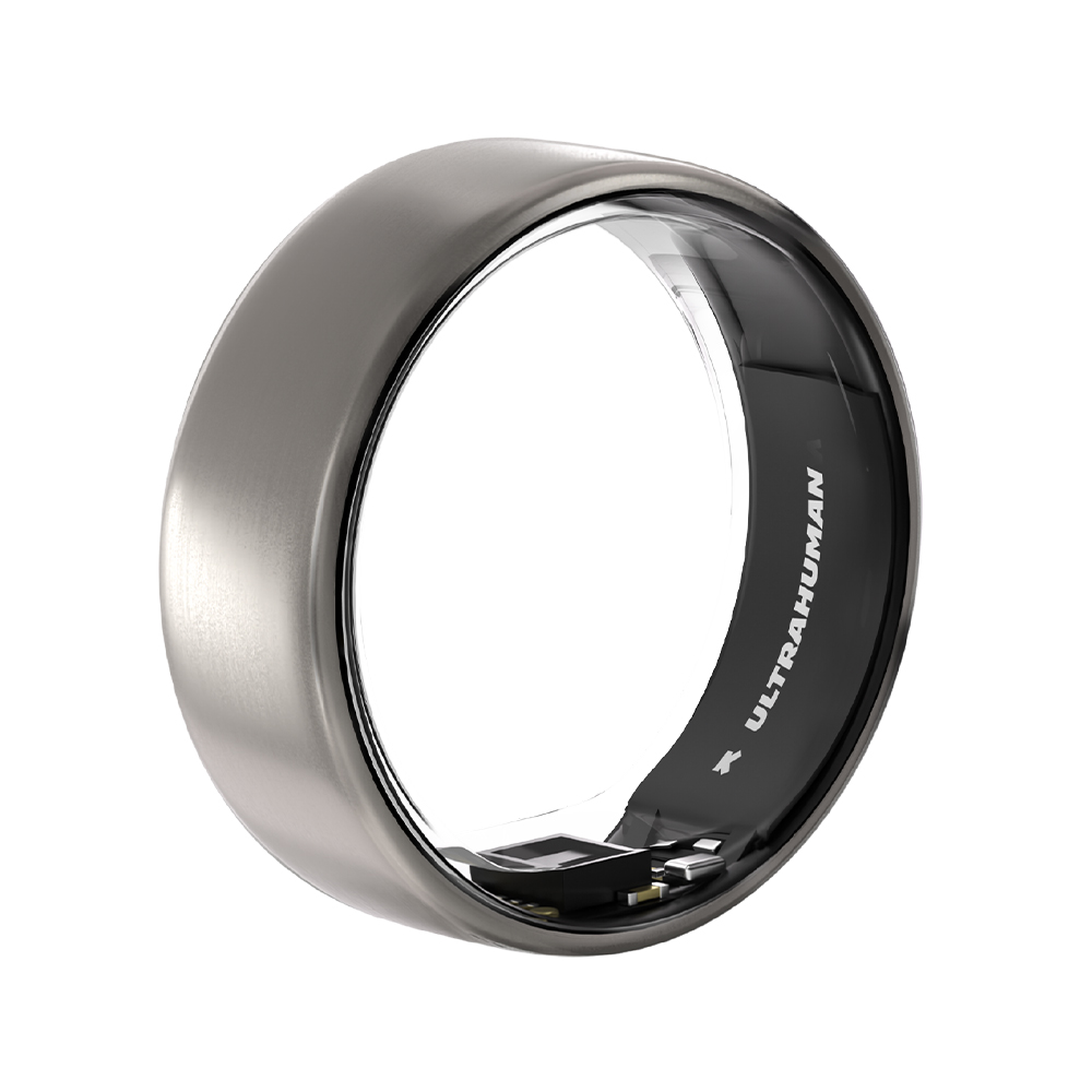 แหวนอจฉรยะ Ultrahuman Ring Air Raw Titanium 9