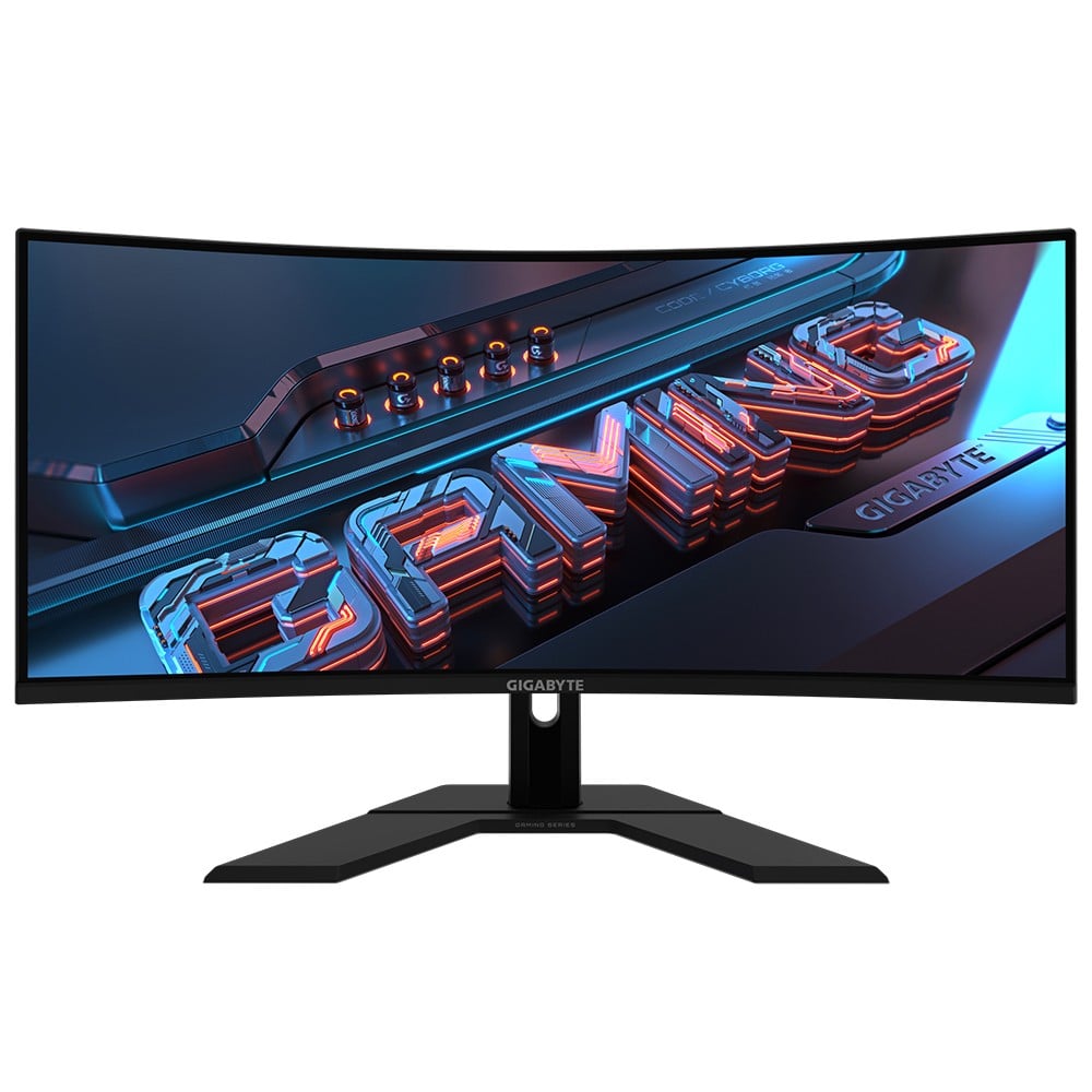 จอมอนเตอร GIGABYTE GS34WQC Gaming Monitor VA 135Hz Curved