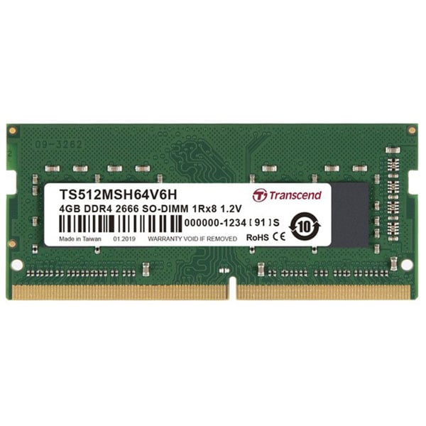 Notebook Ram Transcend Ddr Gb Mhz Cl So Dimm