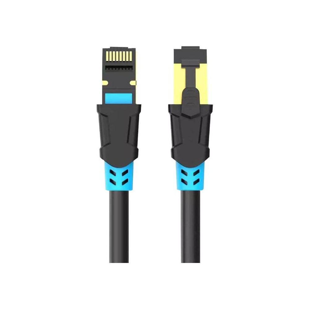 สาย LAN Cat 6A Vention SSTP Patch Cord 15M Black