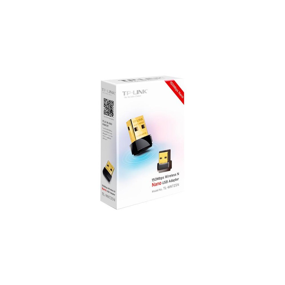 อุปกรณ์รับสัญญาณ TP-Link Network TL-WN725N 150Mbps Wireless N Nano USB Adapter