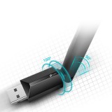 อุปกรณ์รับสัญญาณ TP-Link Network Archer T2U Plus AC600 Wireless Dual Band USB Adapter