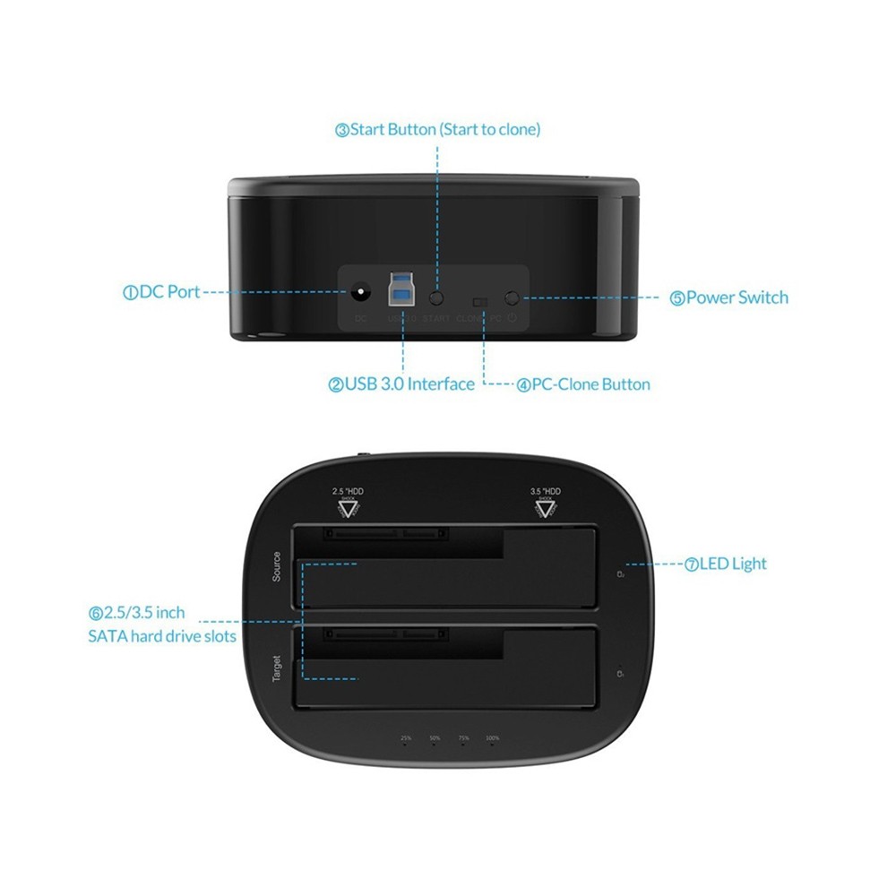 Hdd hot sale clone dock