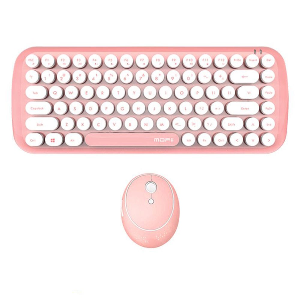 MOFii Wireless Mouse + Keyboard Candy Pink (TH/EN)