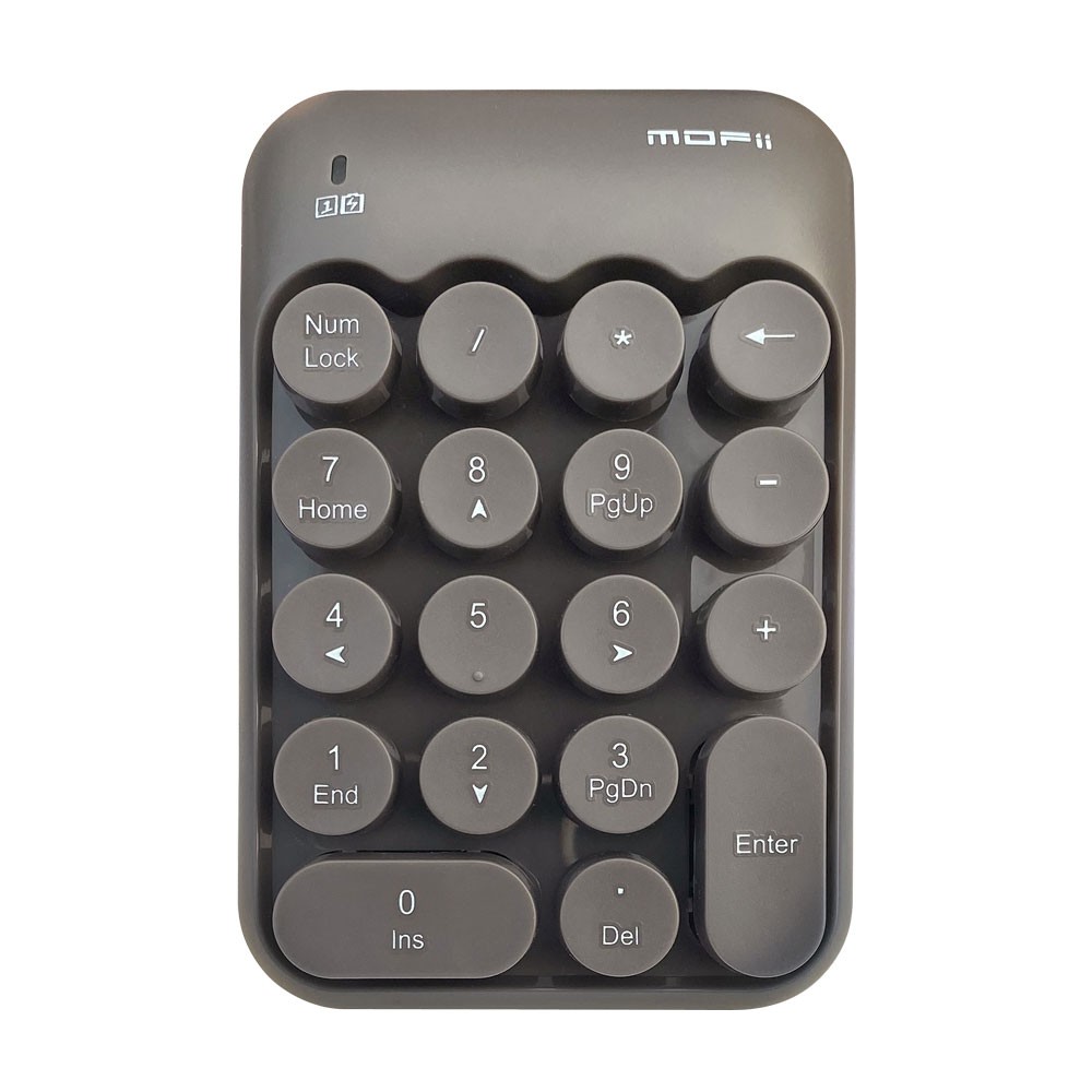 แป้นพิมพ์ตัวเลข MOFii Numberic Wireless Keyboard Biscuit Gray
