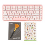 คีย์บอร์ดไร้สาย MOFii Bluetooth Keyboard Waffle Pink (TH/EN)