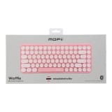 คีย์บอร์ดไร้สาย MOFii Bluetooth Keyboard Waffle Pink (TH/EN)