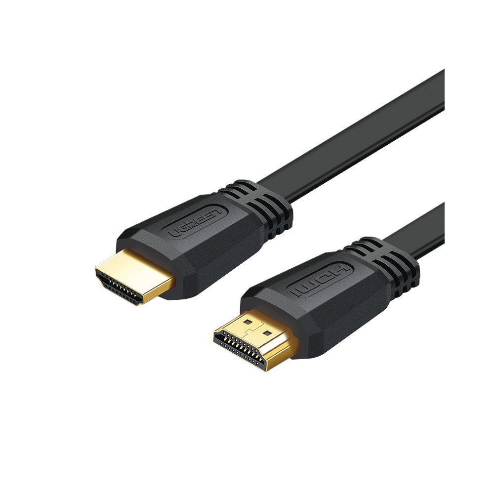 UGREEN HDMI V2.0 Flat Cable with Ethernet Support 4K Gold Plated 5M.