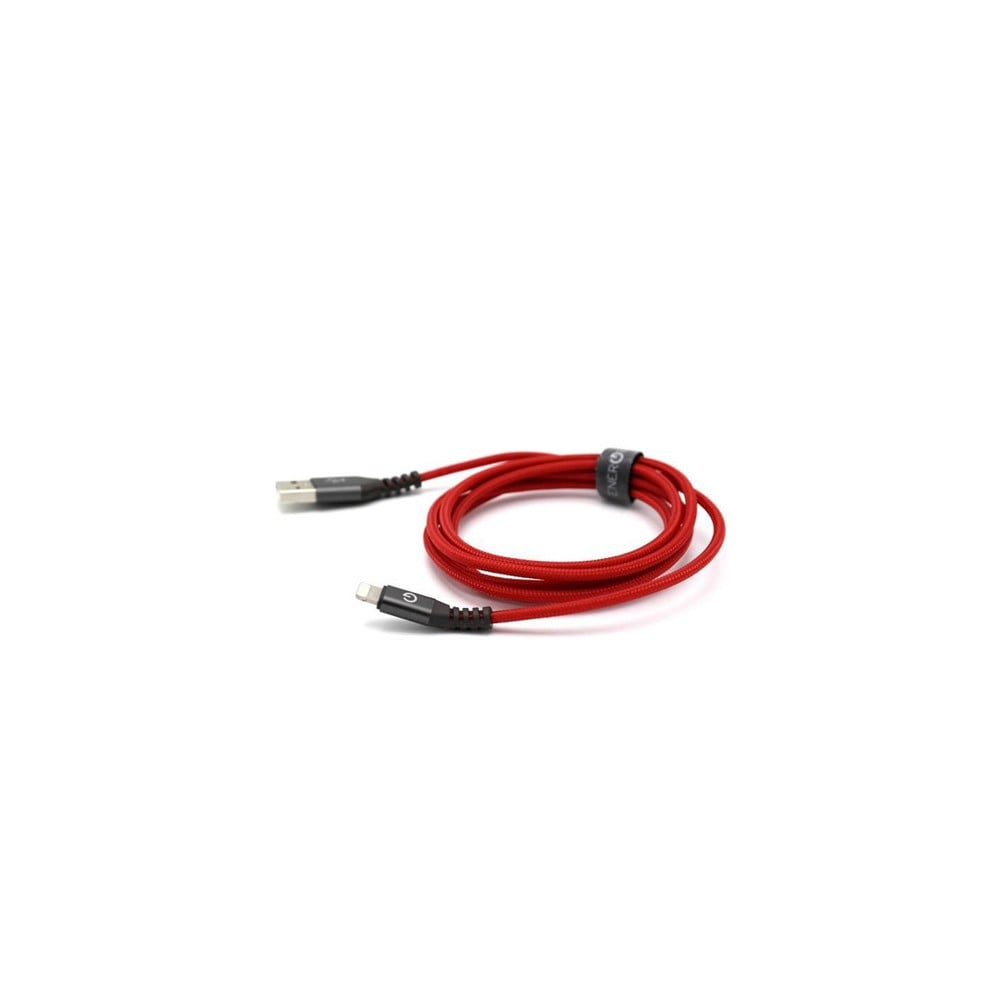 Energea สายชาร์จ Lightning AluTough Aluminium 1.5 เมตร Red