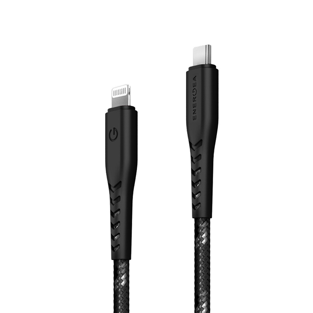 สายชาร์จ Energea Lightning to USB-C 1.5 เมตร Black