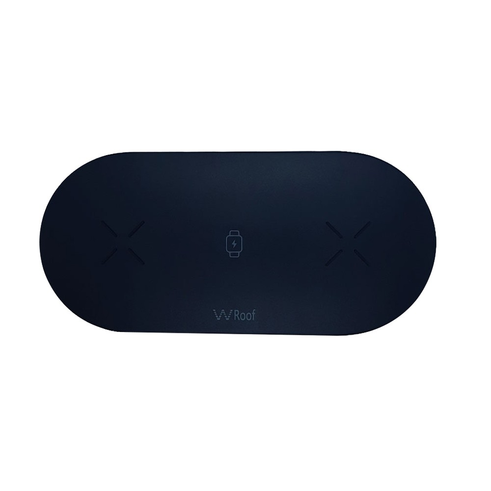 Wroof Wireless Charger Pad 3-in-1 10W/2.5W Black