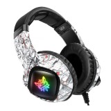 หูฟังเกมมิ่ง Onikuma Gaming Headset K19 Camouflage White