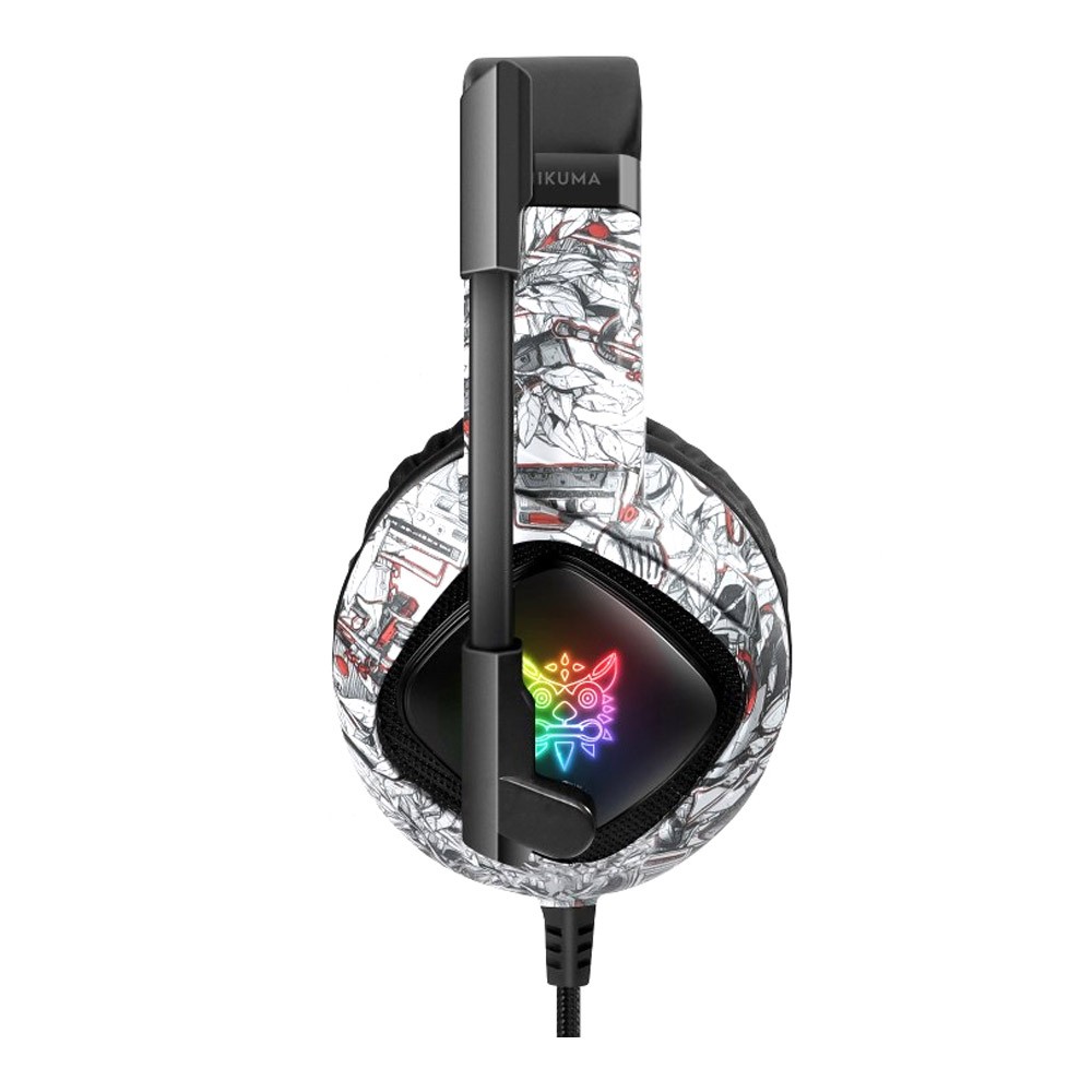 หูฟังเกมมิ่ง Onikuma Gaming Headset K19 Camouflage White
