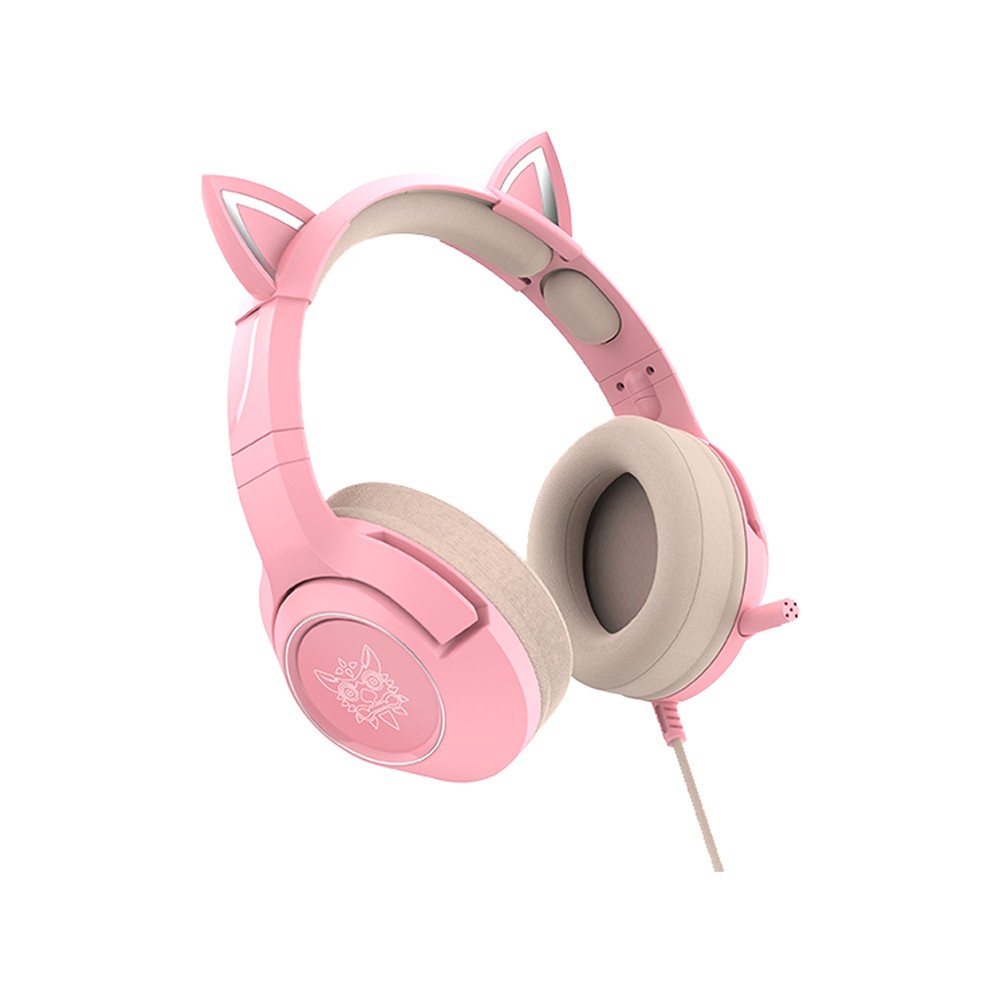 หูฟังเกมมิ่ง Onikuma Gaming Headset K9 3.5mm Pink