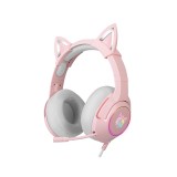หูฟังเกมมิ่ง Onikuma Gaming Headset K9 7.1 Pink
