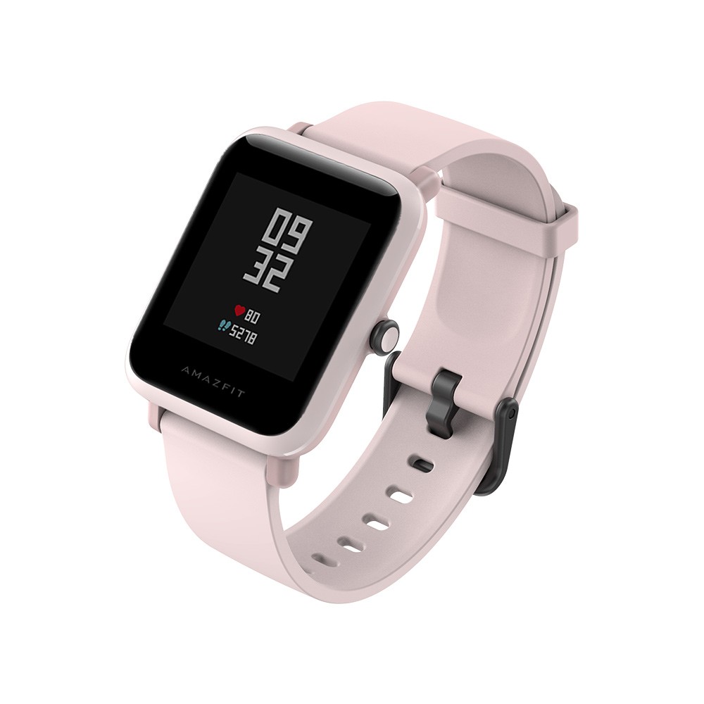 xiaomi amazfit bip u pro pink smartwatch