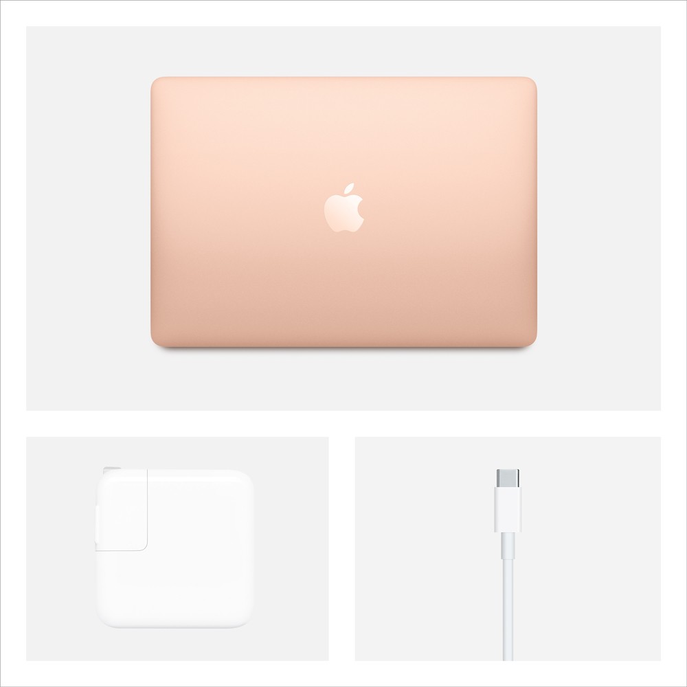 Apple MacBook Air 13.3 : 1.1GHz Quad-core Intel Core i5 Gen10th/8GB/512GB - Gold-2020 (Eng-Keyboard)