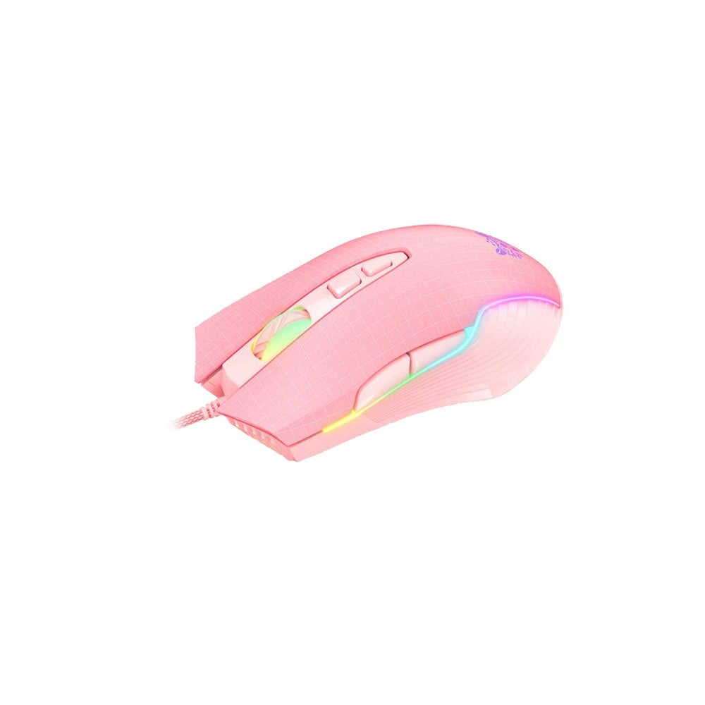 เมาส์เกมมิ่ง Onikuma Gaming Mouse Sakura Pink