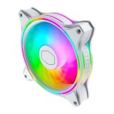 พัดลมคอม Cooler Master MasterFan MF120 HALO White Edition ARGB