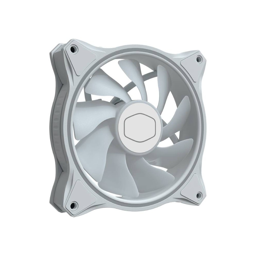 พัดลมคอม Cooler Master MasterFan MF120 HALO White Edition ARGB