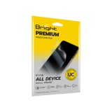 ฟิล์มกันรอย Bright Hydrogel Anifinger Print for All Smartphone