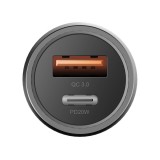 ที่ชาร์จแบตในรถ ENERGEA Car Charger 1 USB-A (QC3.0A) / 1 USB-C (PD20W) ALUDRIVE 2 Gunmetal