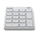 แป้นพิมพ์ตัวเลข Microsoft Bluetooth Numpad Glacier