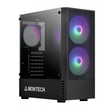 เคสคอมพิวเตอร์ Montech Computer Case X2 Mesh Black RGB