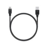 AUKEY Micro USB Cable Nylon 1.2M. Black (CB-AM1 BK)