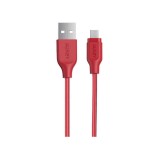 AUKEY Micro USB Cable Nylon 1.2M. Red (CB-AM1 RD)