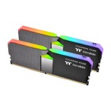 แรมพีซี Thermaltake Ram PC DDR4 16GB/4000MHz. CL19 (8GBX2) TOUGHRAM XG RGB Black