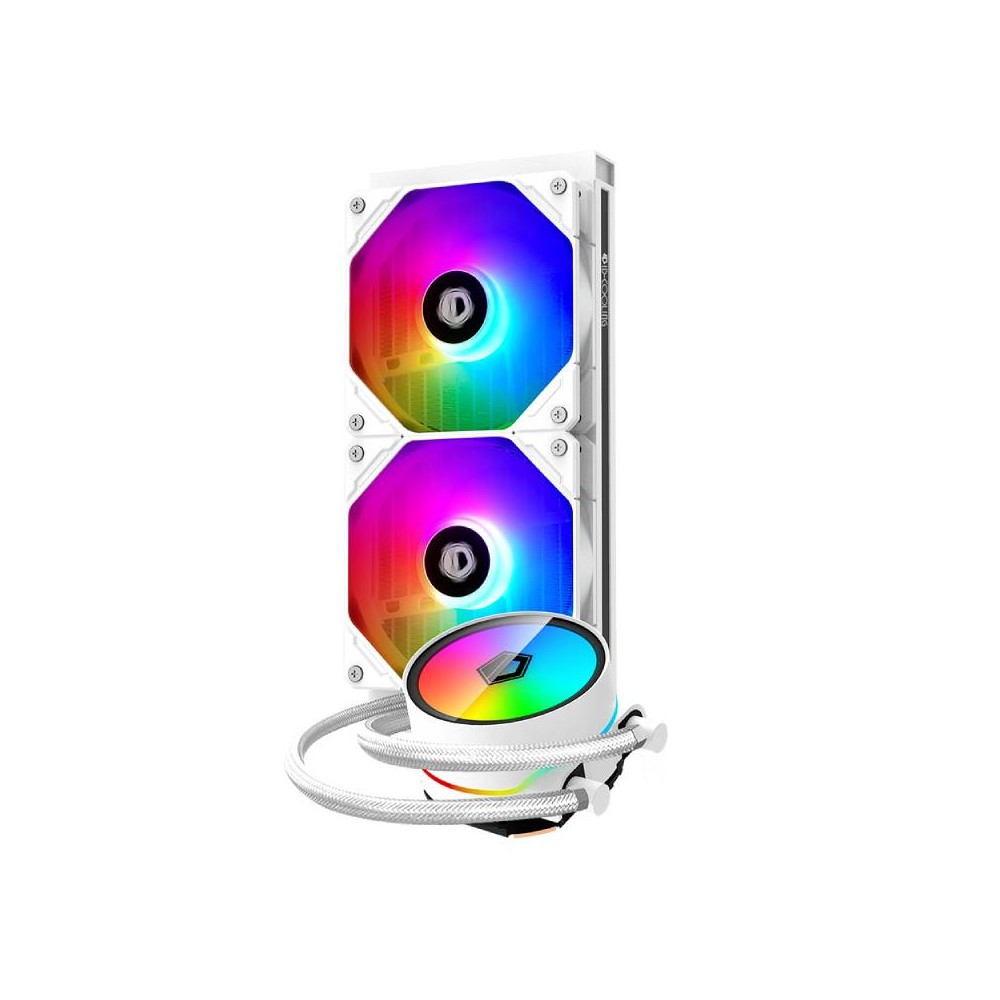 ชุดระบายความร้อนซีพียู ID-COOLING CPU Liquid Cooler ZOOMFLOW 240XT SNOW ARGB