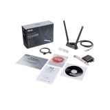อุปกรณ์รับสัญญาณ Asus Network PCE-AX58BT AX3000 PCI-E Wi-Fi 6