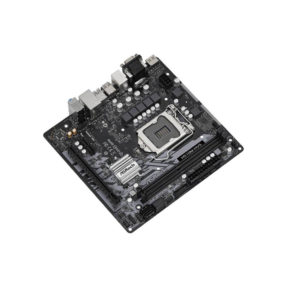 Asrock h510m hvs какие процессоры поддерживает