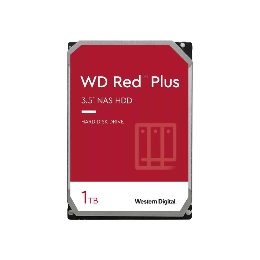 ฮาร์ดดิสก์ WD HDD 1TB 5400rpm 64MB Red - 3Year