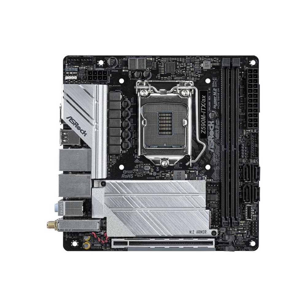 Asrock z590m itx ax обзор