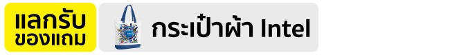 แลกรับของแถม Intel Bag