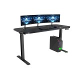 โต๊ะปรับระดับ Ergo Pixel Adjustable Gaming Desk EP-GD0004A Black