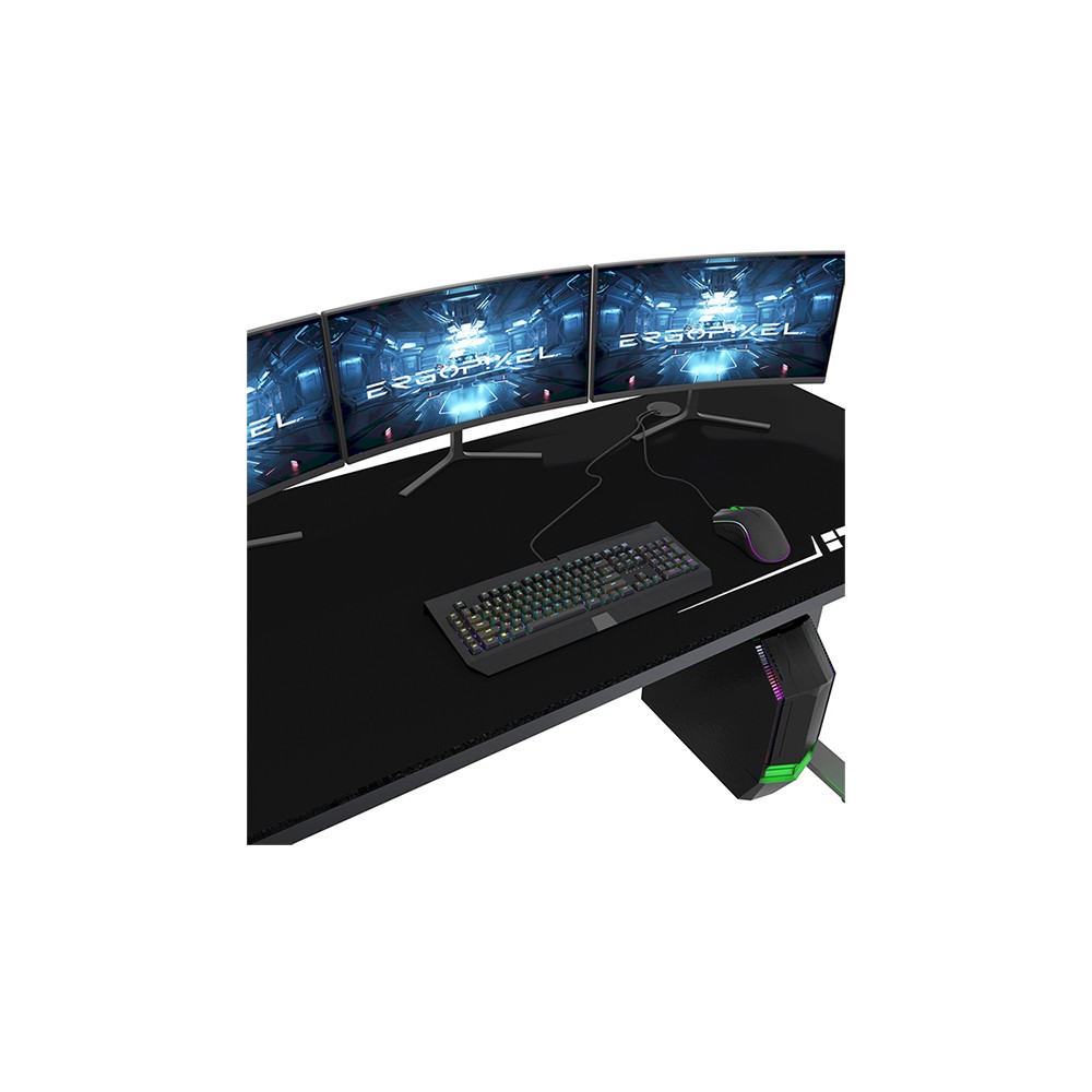 โต๊ะปรับระดับ Ergo Pixel Adjustable Gaming Desk EP-GD0004A Black