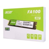 การ์ดเอสเอสดี ACER SSD FA100 256GB M.2 NVMe R1950MB/s W1300MB/s -5Year
