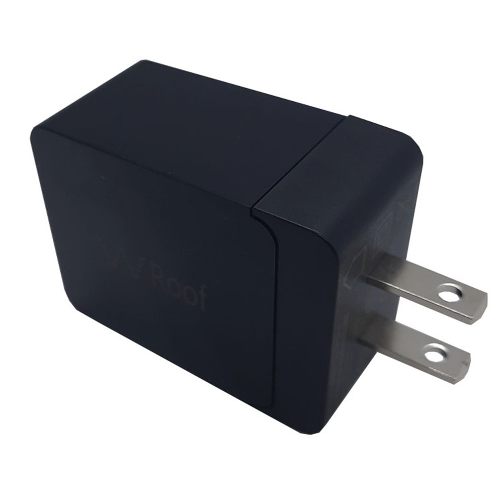 Wroof Wall USB Charger 1 USB-A (18W/QC3.0A) Fast Charge Black