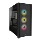 Corsair Computer Case iCUE 5000X RGB TG Black