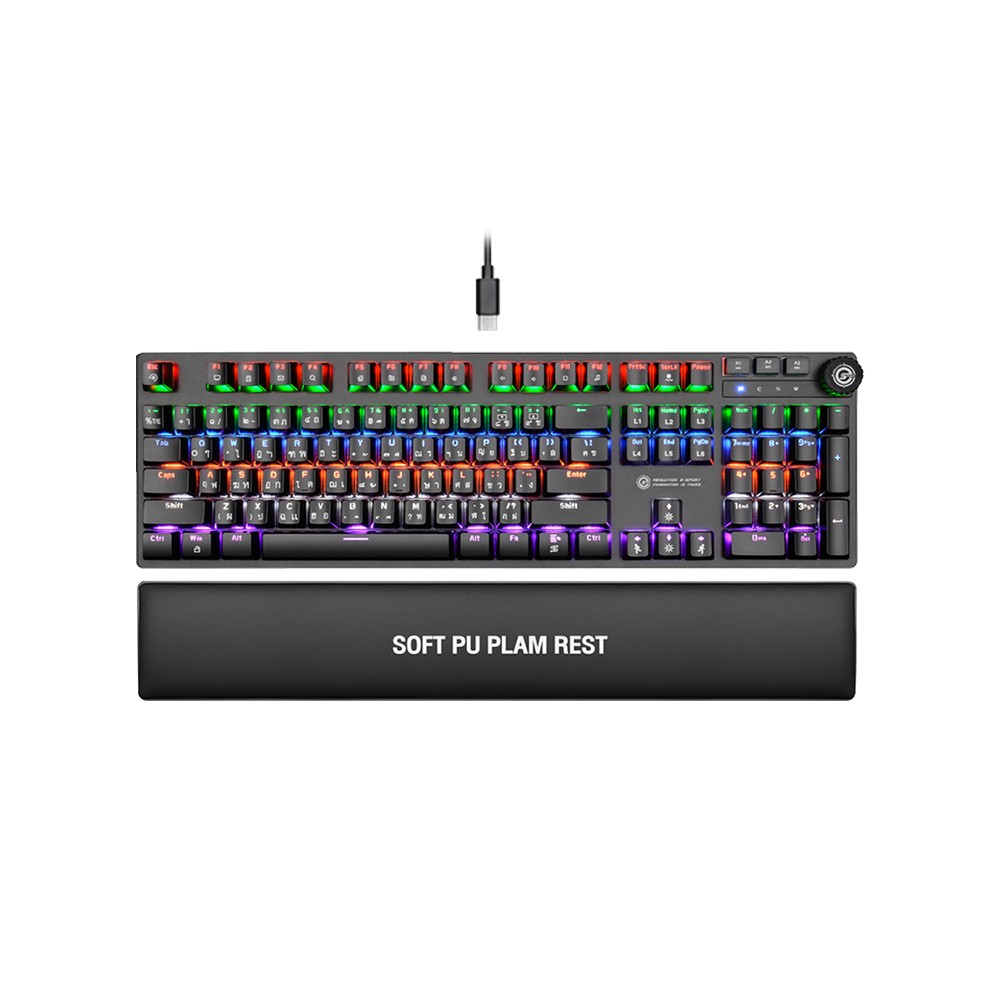Neolution Gaming Keyboard Terrablade Mechanical Blue switch Rainbow RGB