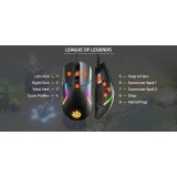 เมาส์เกมมิ่ง SteelSeries Gaming Mouse Rival 5 Black