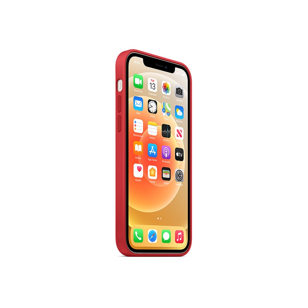 iPhone 12 mini Silicone Case with MagSafe - (PRODUCT)RED